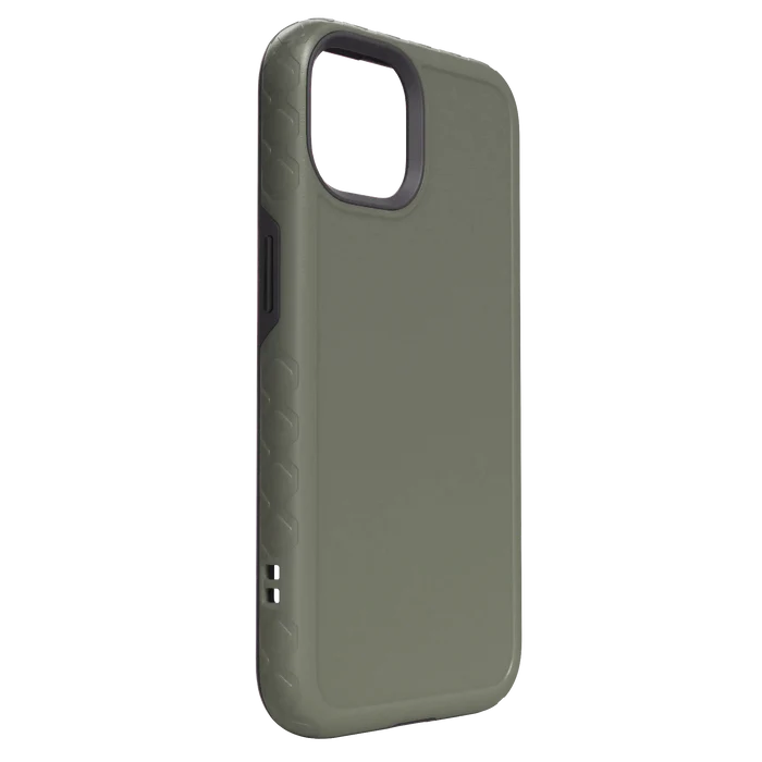 COQUE MAGSAFE DOUBLE COUCHE POUR APPLE IPHONE 14 | VERT OLIVE DRAB | SÉRIE FORTITUDE